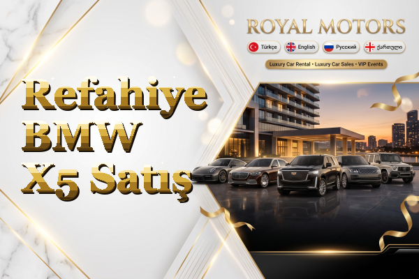 Refahiye BMW X5 Satış
