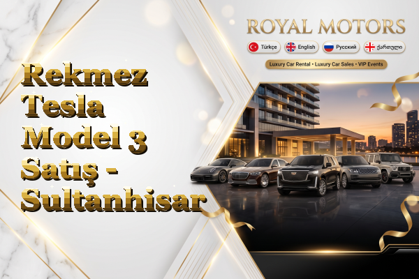 Rekmez Tesla Model 3 Satış - Sultanhisar