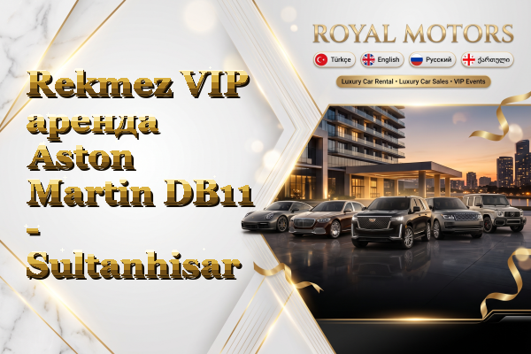 Rekmez VIP аренда Aston Martin DB11 - Sultanhisar