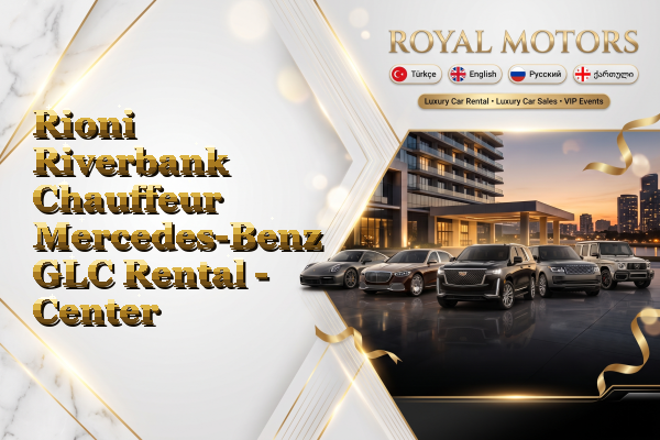 Rioni Riverbank Chauffeur Mercedes-Benz GLC Rental - Center