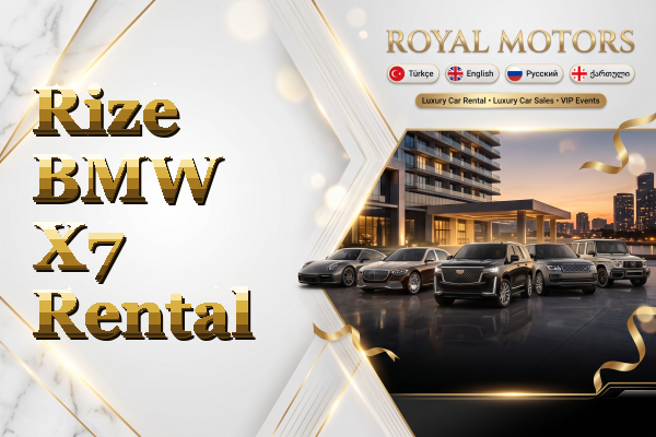 Rize BMW X7 Rental