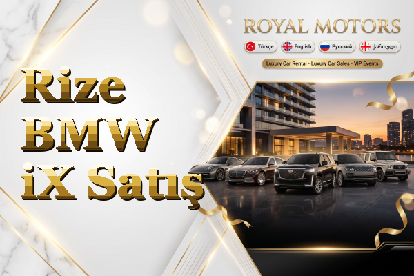 Rize BMW iX Satış