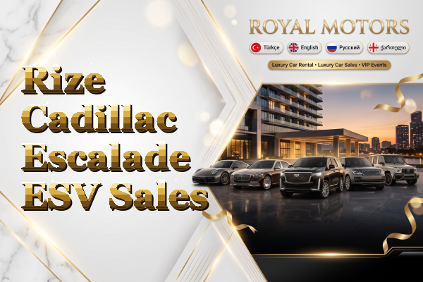 Rize Cadillac Escalade ESV Sales