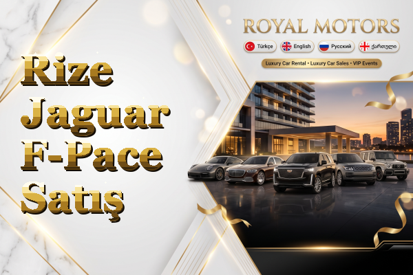 Rize Jaguar F-Pace Satış