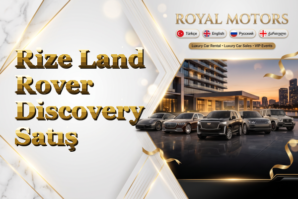 Rize Land Rover Discovery Satış