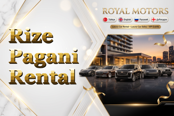 Rize Pagani Rental