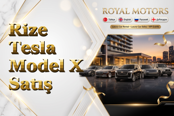 Rize Tesla Model X Satış