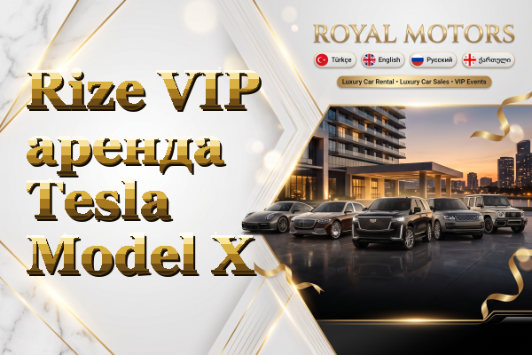 Rize VIP аренда Tesla Model X