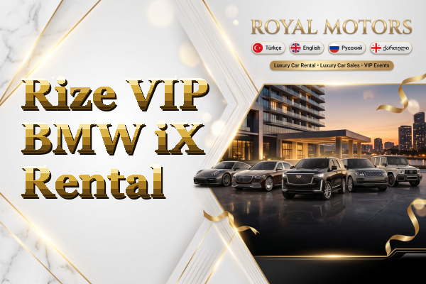 Rize VIP BMW iX Rental