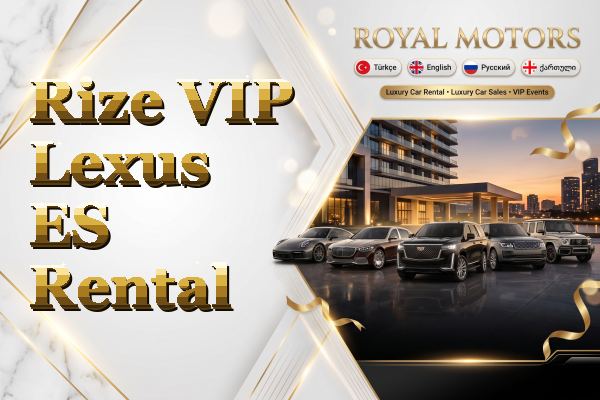 Rize VIP Lexus ES Rental