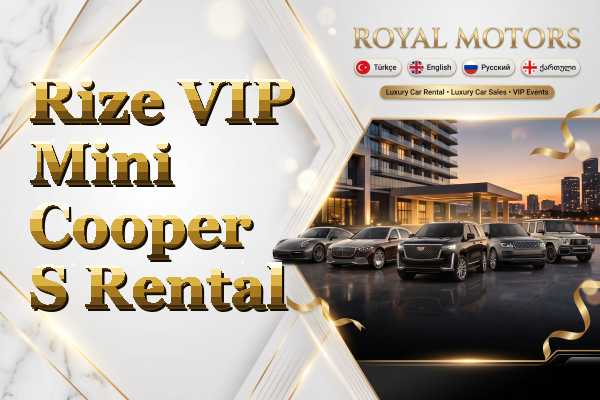 Rize VIP Mini Cooper S Rental