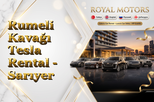Rumeli Kavağı Tesla Rental - Sarıyer