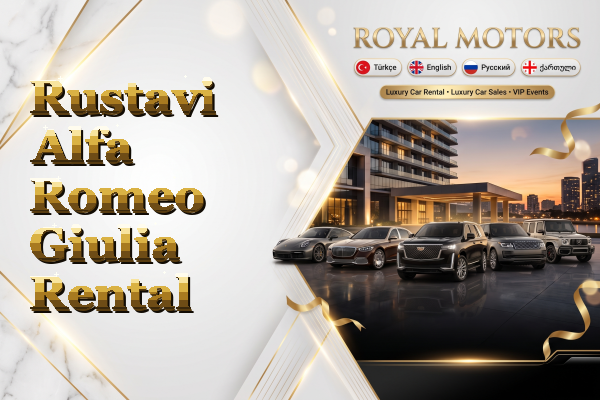 Rustavi Alfa Romeo Giulia Rental