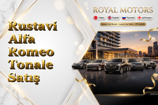 Rustavi Alfa Romeo Tonale Satış