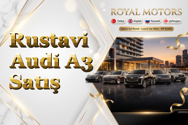 Rustavi Audi A3 Satış