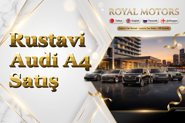 Rustavi Audi A4 Satış