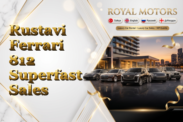 Rustavi Ferrari 812 Superfast Sales