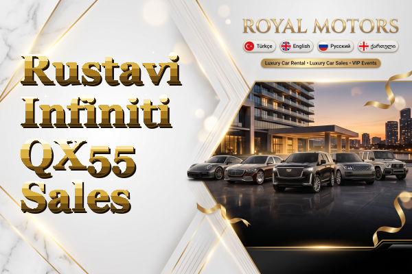 Rustavi Infiniti QX55 Sales
