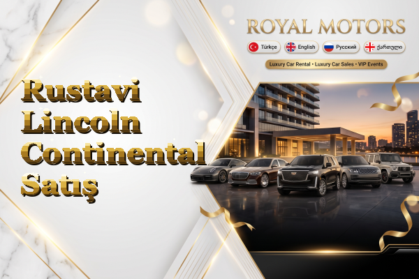 Rustavi Lincoln Continental Satış