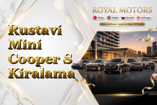 Rustavi Mini Cooper S Kiralama