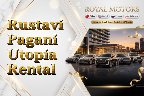 Rustavi Pagani Utopia Rental