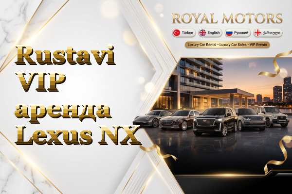 Rustavi VIP аренда Lexus NX