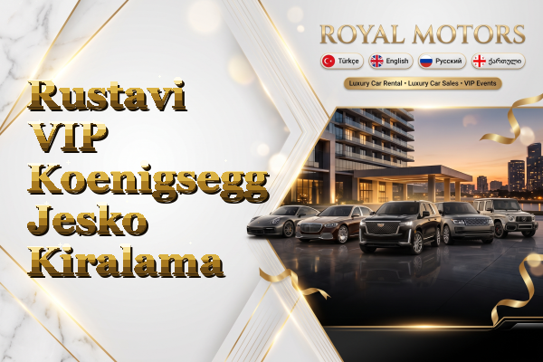 Rustavi VIP Koenigsegg Jesko Kiralama