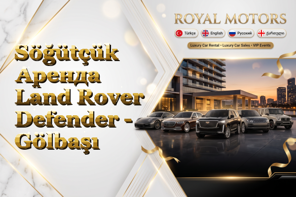 Söğütçük Аренда Land Rover Defender - Gölbaşı