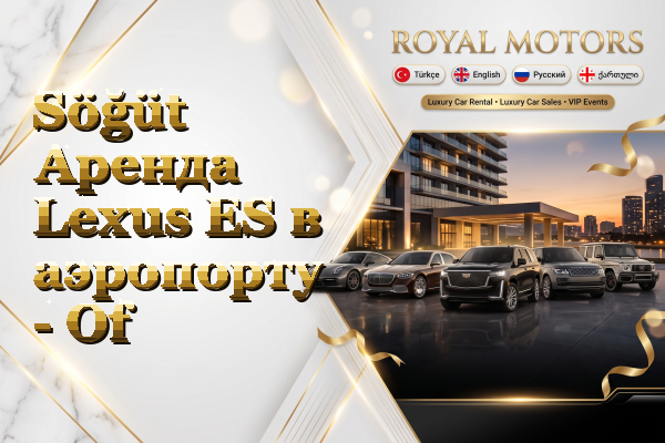 Söğüt Аренда Lexus ES в аэропорту - Of