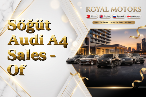 Söğüt Audi A4 Sales - Of