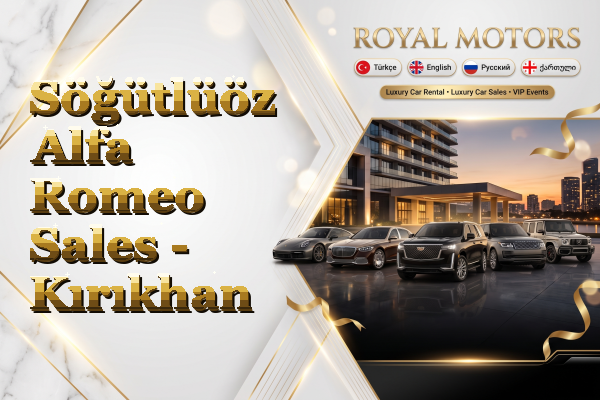 Söğütlüöz Alfa Romeo Sales - Kırıkhan