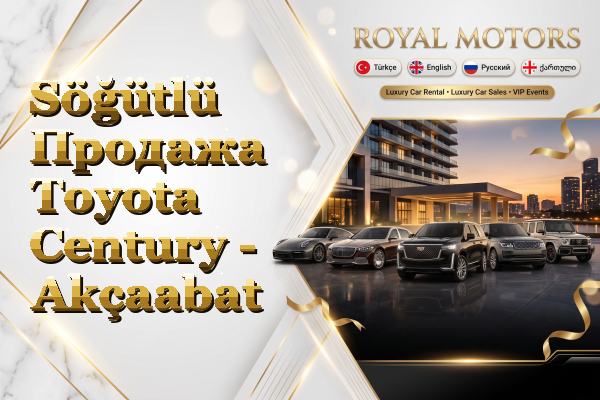 Söğütlü Продажа Toyota Century - Akçaabat