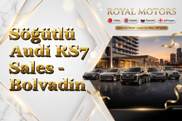 Söğütlü Audi RS7 Sales - Bolvadin