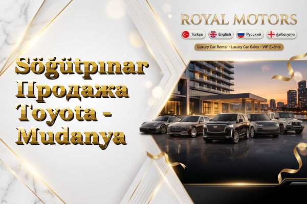 Söğütpınar Продажа Toyota - Mudanya