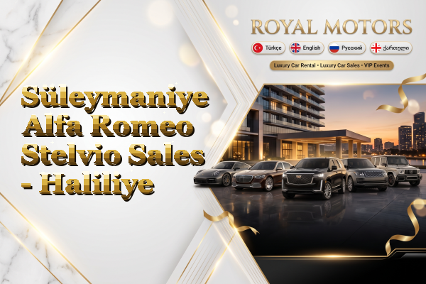 Süleymaniye Alfa Romeo Stelvio Sales - Haliliye