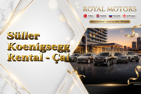 Süller Koenigsegg Rental - Çal