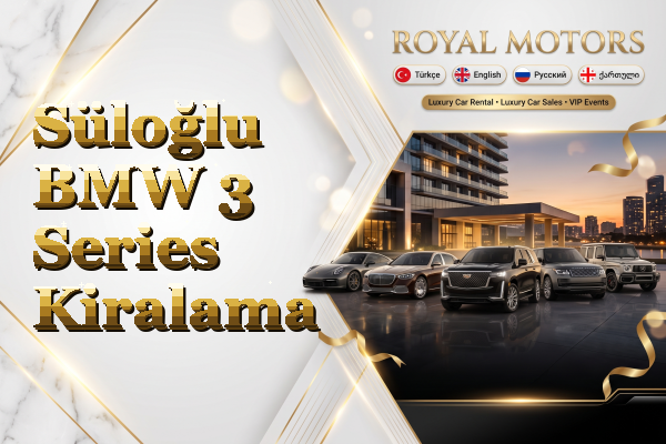 Süloğlu BMW 3 Series Kiralama