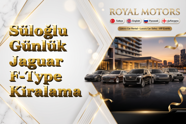 Süloğlu Günlük Jaguar F-Type Kiralama
