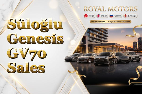 Süloğlu Genesis GV70 Sales