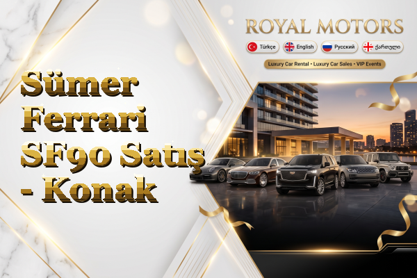 Sümer Ferrari SF90 Satış - Konak