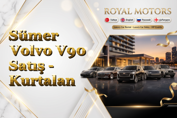 Sümer Volvo V90 Satış - Kurtalan