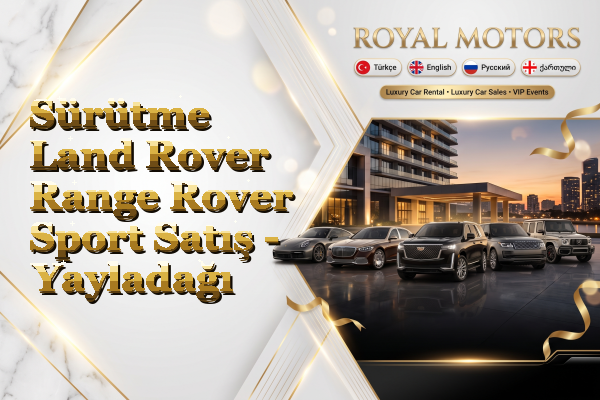 Sürütme Land Rover Range Rover Sport Satış - Yayladağı