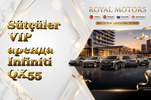 Sütçüler VIP аренда Infiniti QX55