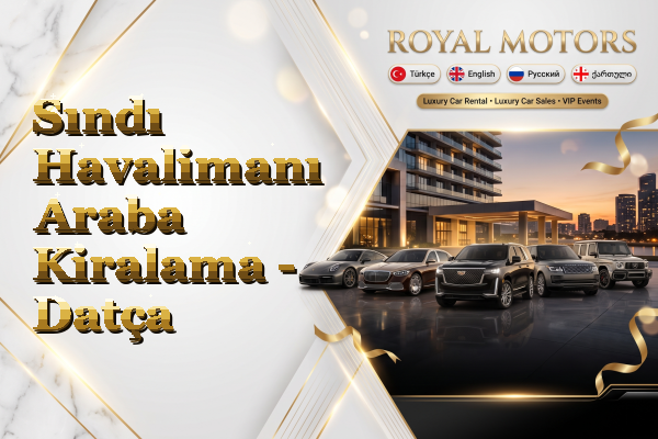 Sındı Havalimanı Araba Kiralama - Datça