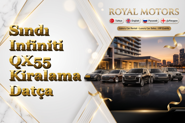 Sındı Infiniti QX55 Kiralama - Datça