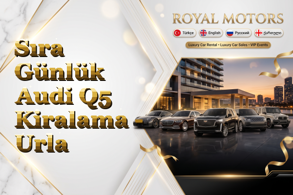 Sıra Günlük Audi Q5 Kiralama - Urla