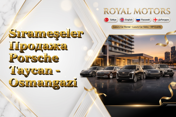 Sırameşeler Продажа Porsche Taycan - Osmangazi