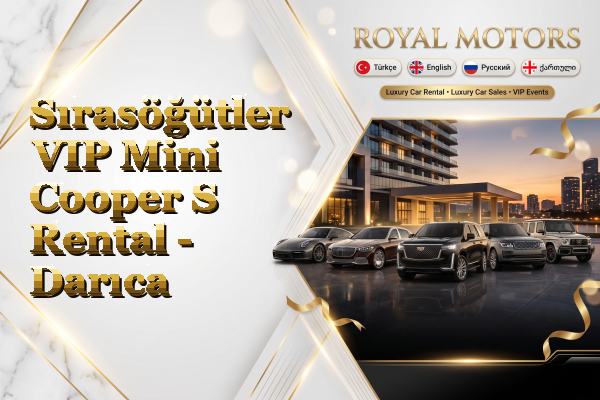 Sırasöğütler VIP Mini Cooper S Rental - Darıca