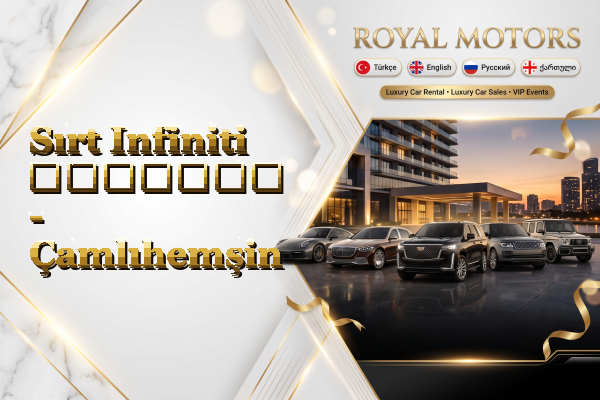 Sırt Infiniti გაყიდვა - Çamlıhemşin