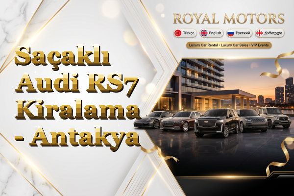 Saçaklı Audi RS7 Kiralama - Antakya